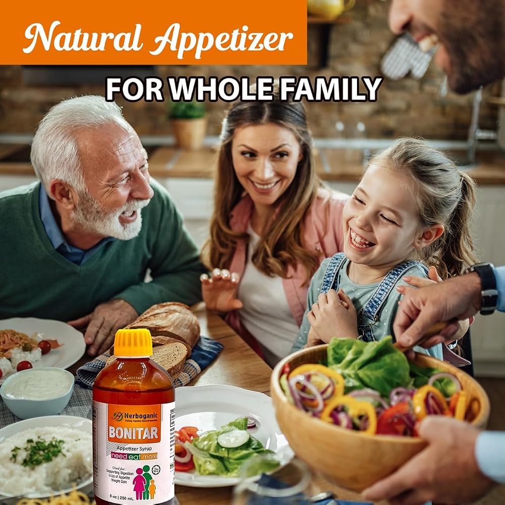 HERBOGANIC Bonitar Appetite Booster Syrup - 8 Fl Oz - image 6