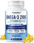 Oceanblue Professional Omega-3 2100 with Vitamin K2 and Vitamin D3