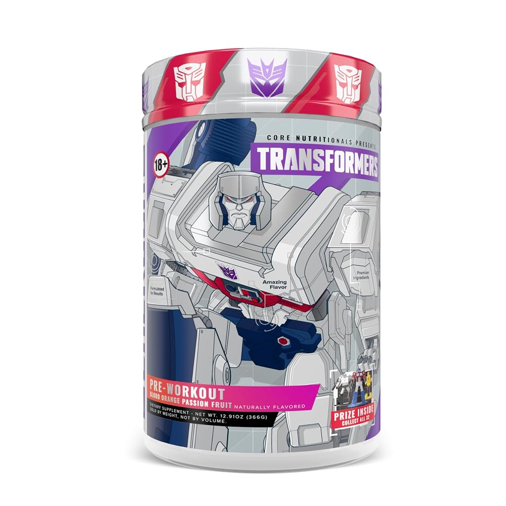 Core Nutritionals Transformers Energon Pre Workout