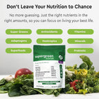 Supergreen Tonik Natural Greens 40 Superfood Powder - 13.3 oz - image 4