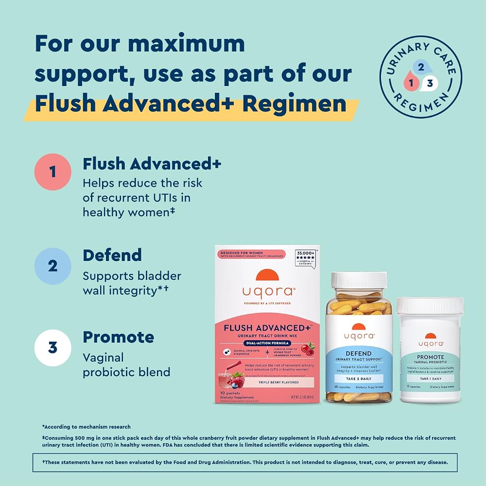 Uqora Promote - Support Vaginal Health - Probiotic for Women
