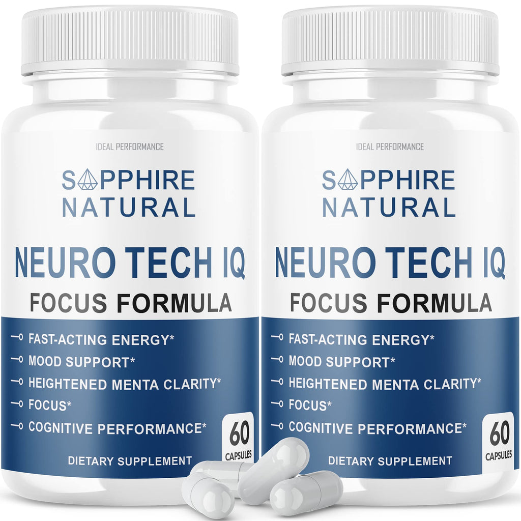 IDEAL PERFORMANCE Neuro Tech IQ Capsules Brain Health - 120 Capsules