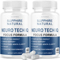 IDEAL PERFORMANCE Neuro Tech IQ Capsules Brain Health - 120 Capsules