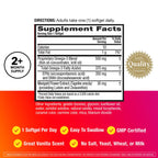 MegaRed Omega-3 Blend Total Body + Refresh 500mg - 65 Softgels - image 7