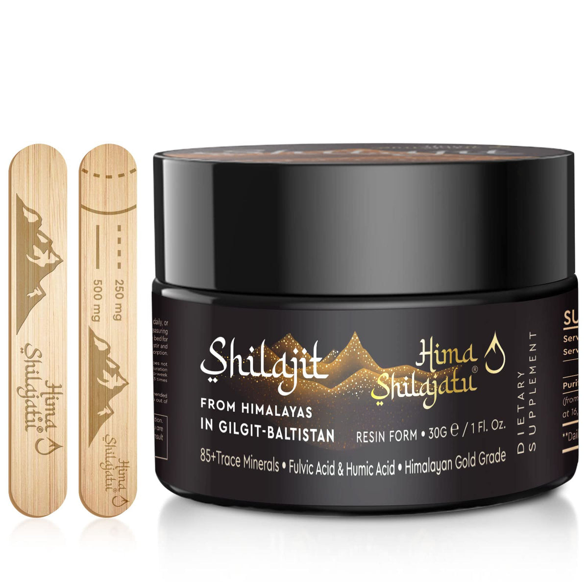 Hima Shilajatu Shilajit Purest Himalayan Organic Shilajit Resin