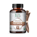 Just Jaivik Organic Licorice Root 750mg - 90 Tablets
