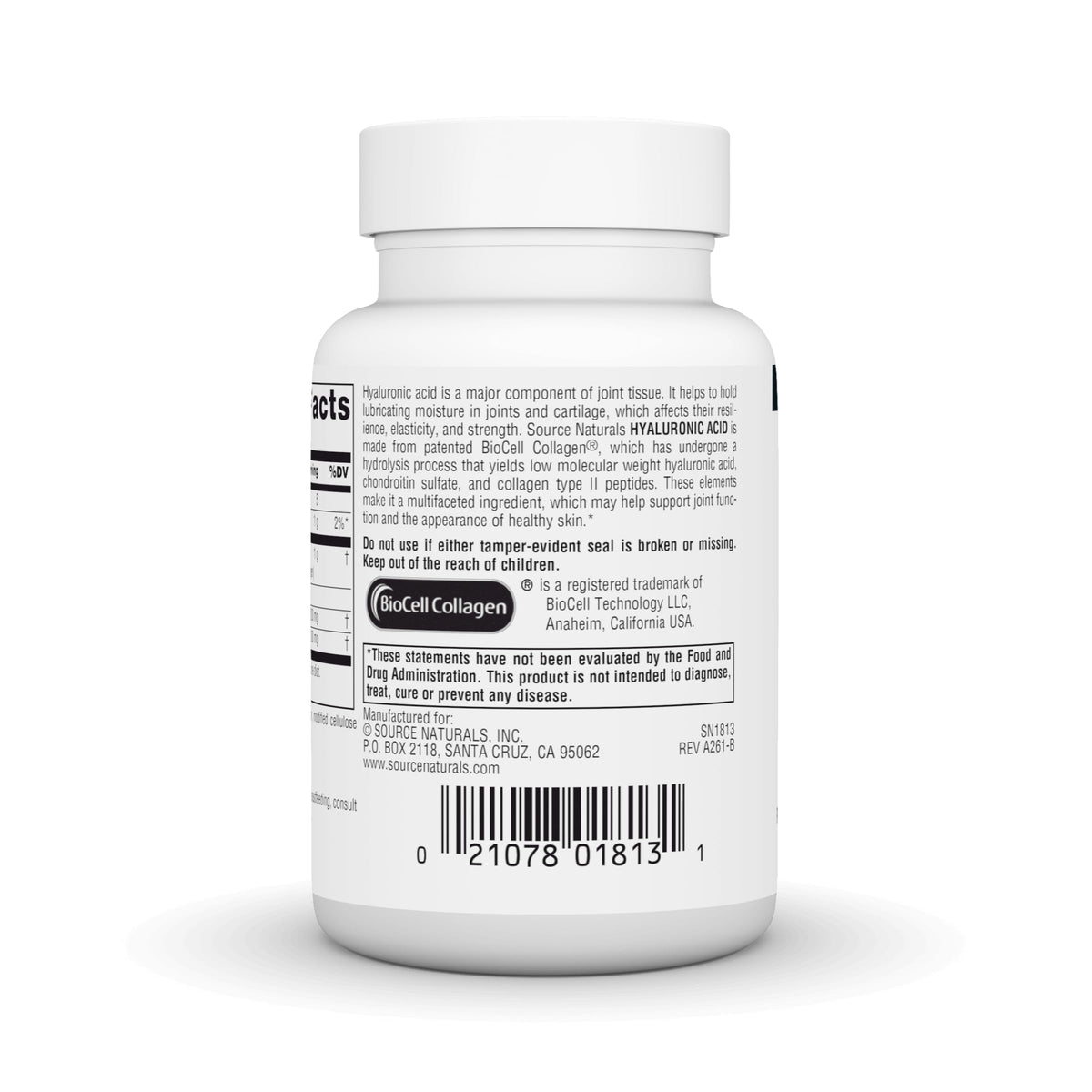 Source Naturals Hyaluronic Acid 100mg