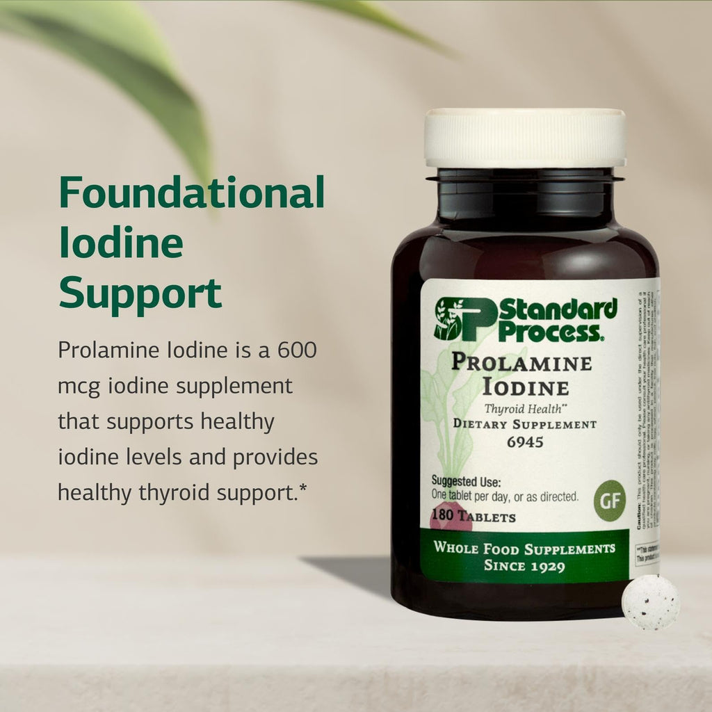 Standard Process Prolamine Iodine, Thyroid & Endocrine Support
