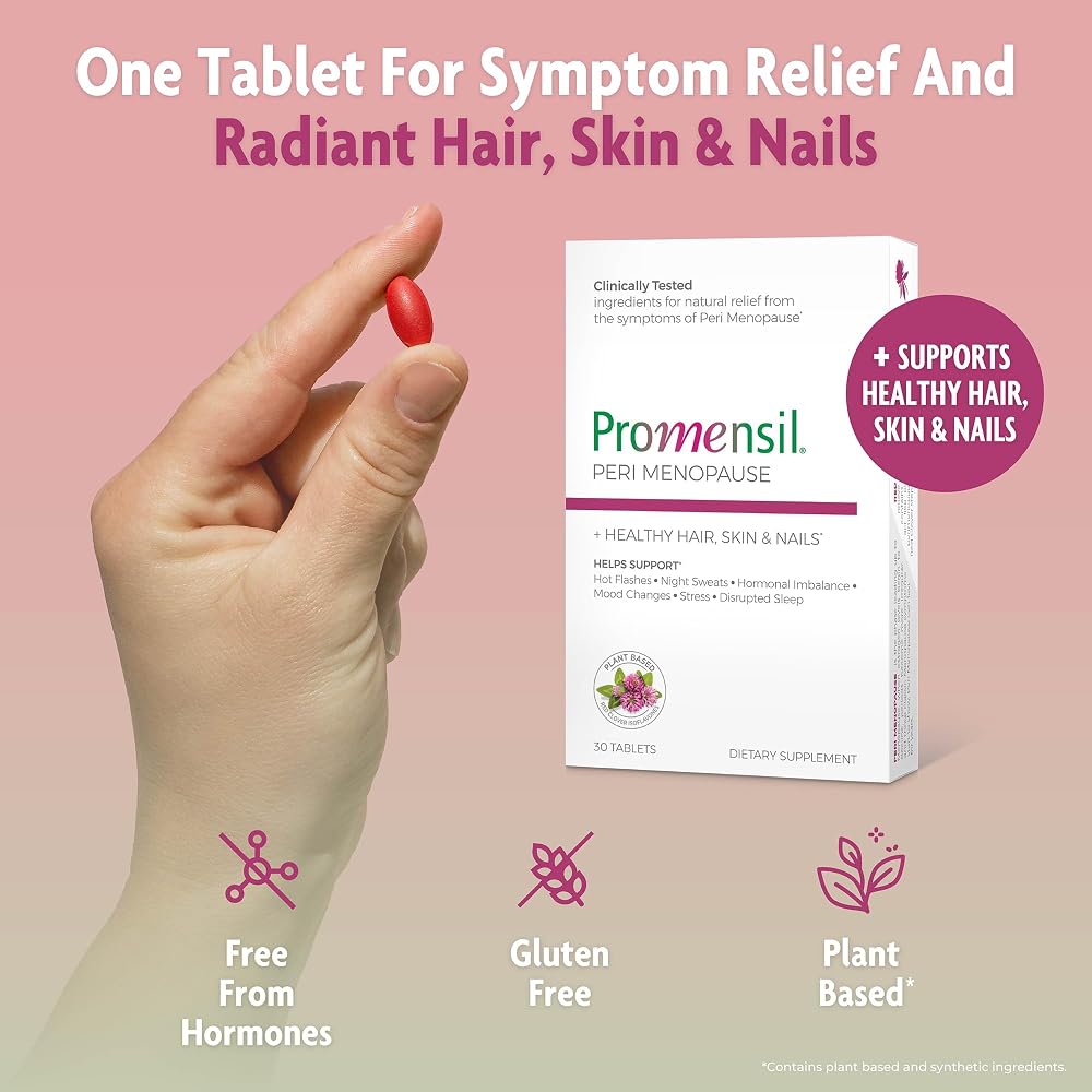 Promensil Perimenopause Supplements for Women - Red Clover