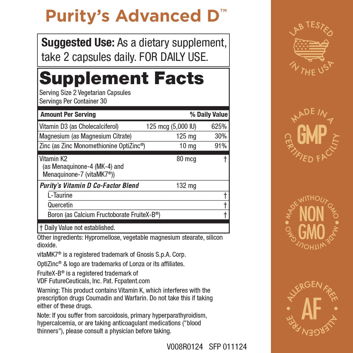 Purity Products Advanced Vitamin D + Omega-3 Fish Oil Bundle - 2-Bottle Kit - image 2