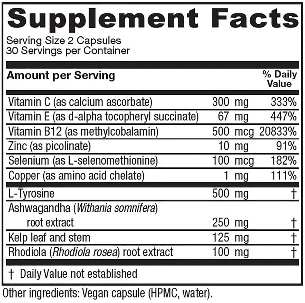 Vitanica ThyroFem Thyroid Support - 60 Vegan Capsules - image 2