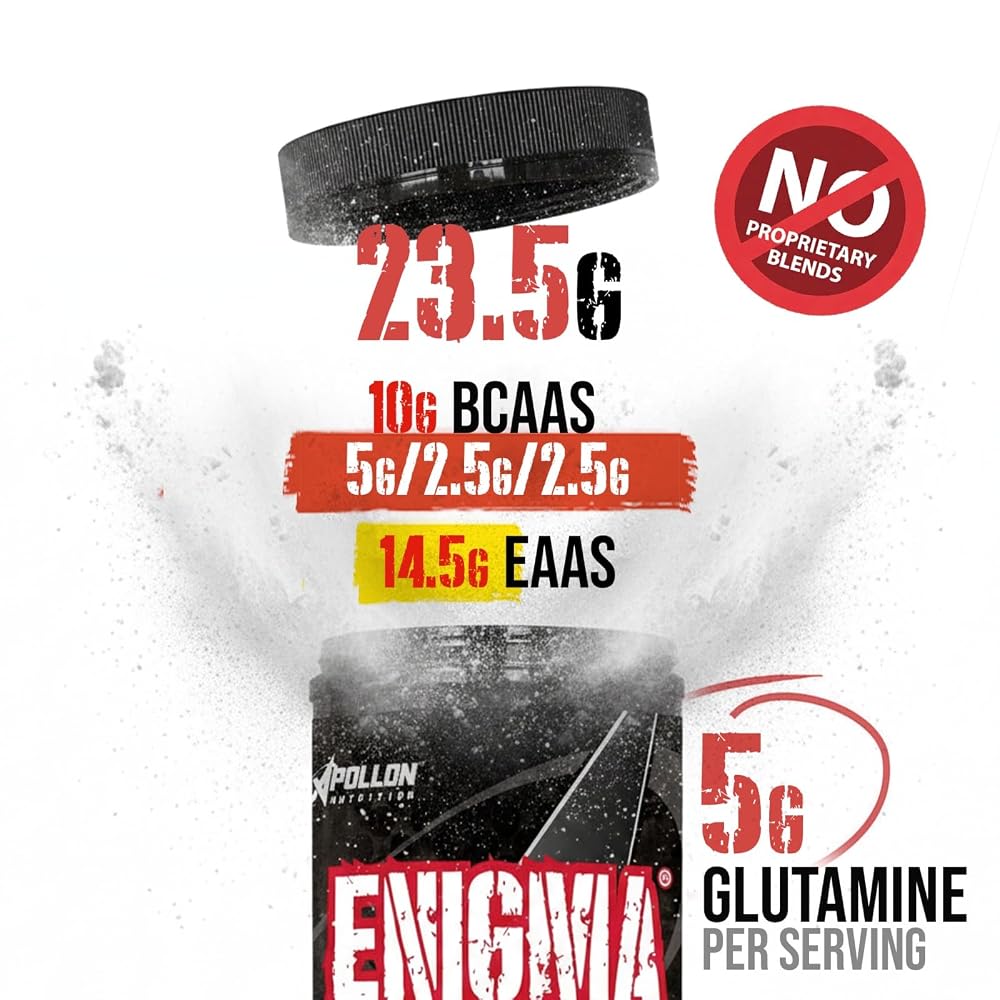 Apollon Nutrition Enigma EAA + BCAA Recovery Matrix - 40 Servings - image 4