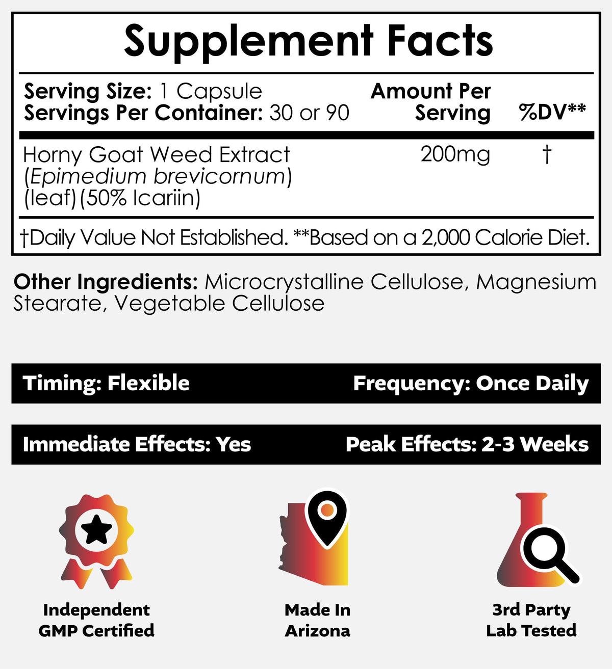Nootropics Depot Horny Goat Weed Capsules