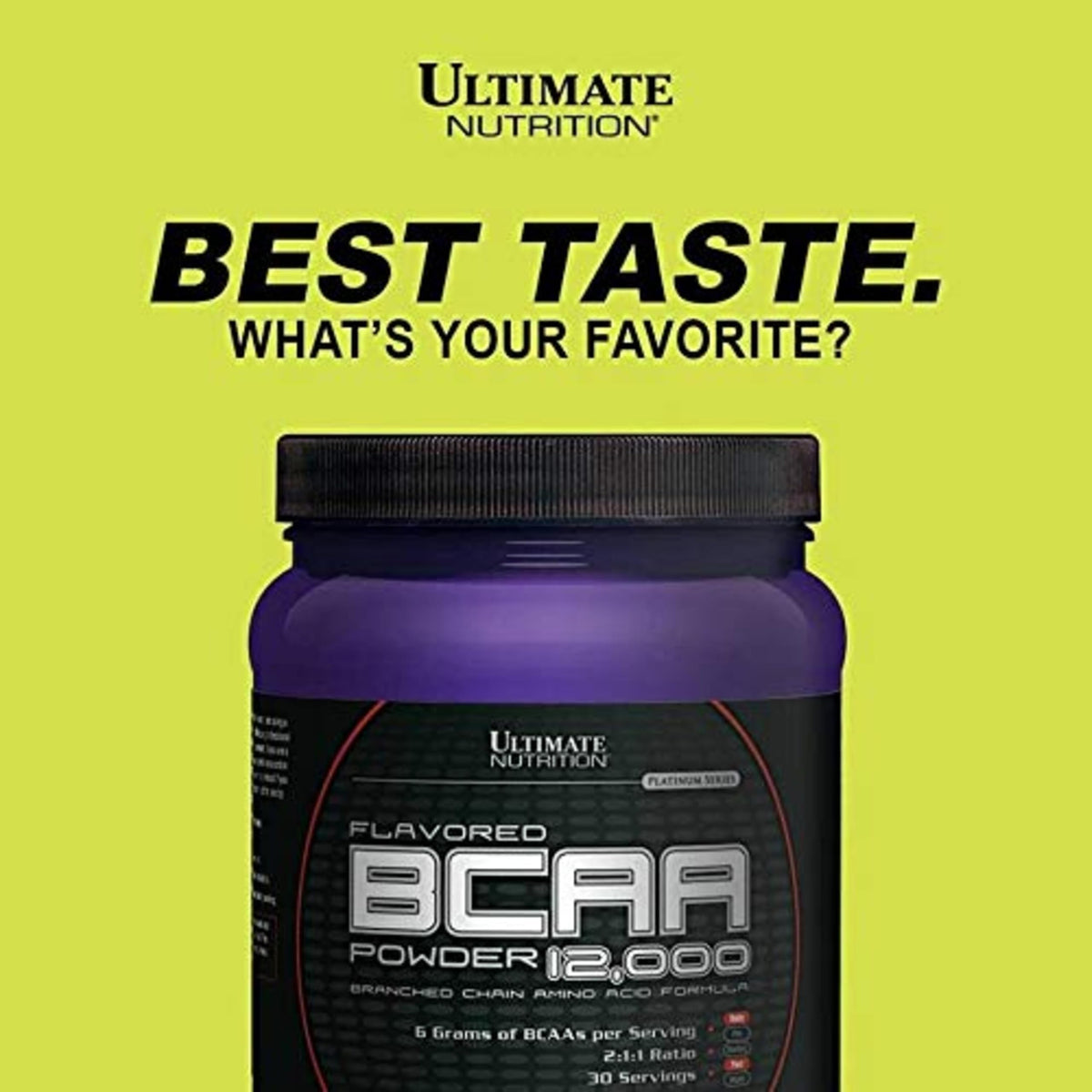 Ultimate Nutrition BCAA Powder 12000