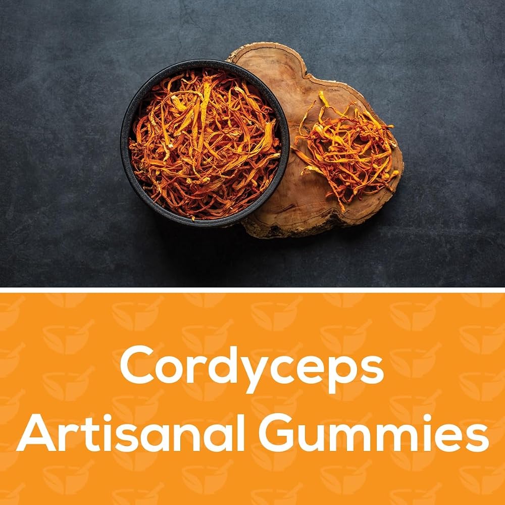 Safer Products Cordyceps Mushroom Gummies - May Support Energy