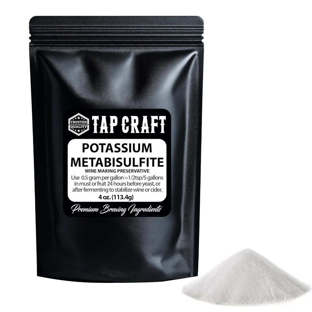 CellarScience Potassium Metabisulfite SO2 Wine Preservative - 4 oz