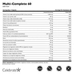 Celebrate Vitamins Multi-Complete Bariatric Multivitamin with Iron - 60 Capsules - image 3