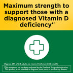 Nature Made Vitamin D3 10000 IU Maximum Strength - 60 Softgels - image 3