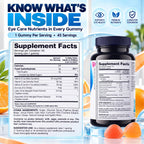 LIVS Eye Care Lutein and Zeaxanthin Gummies - 45 Gummies - image 2