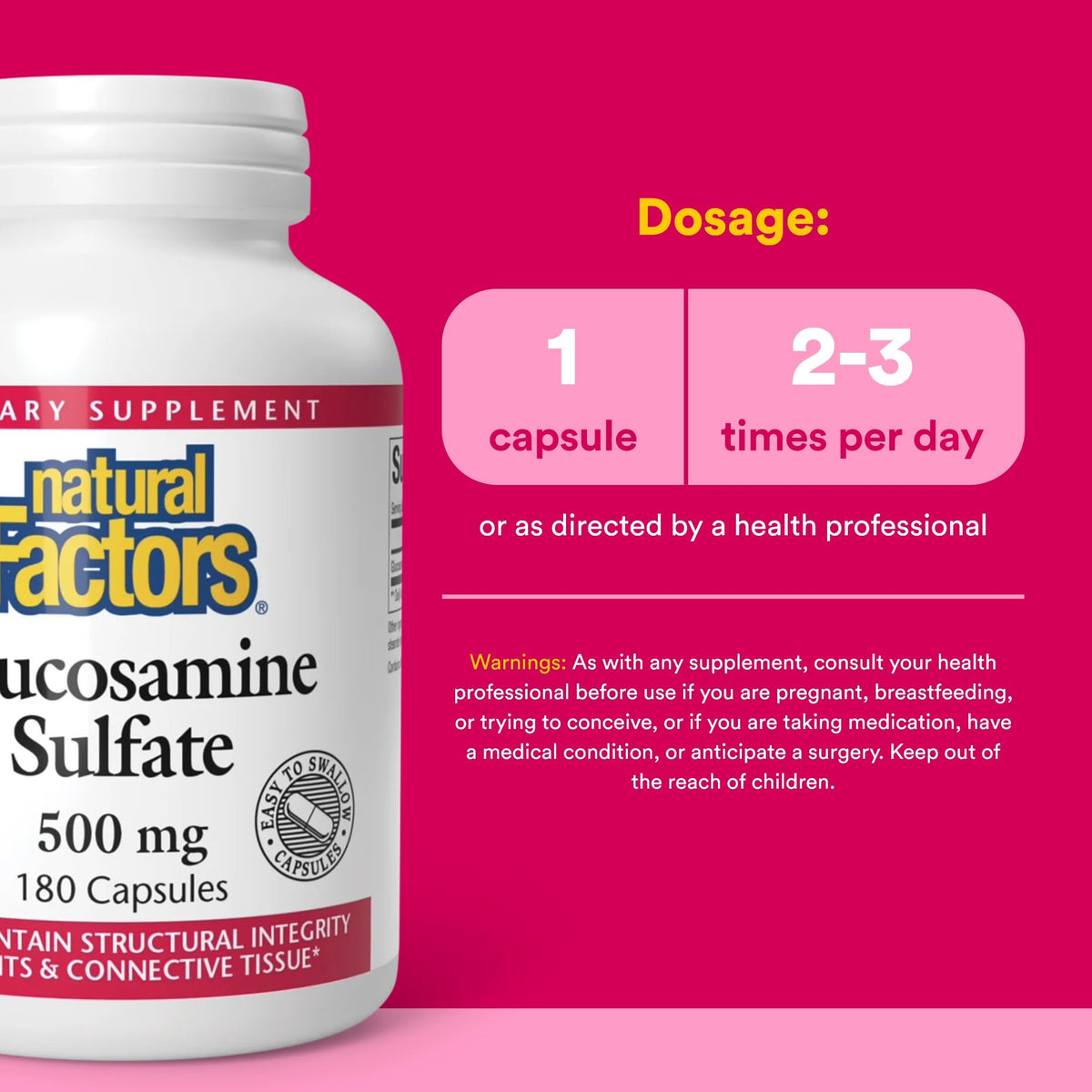 Natural Factors Glucosamine Sulfate