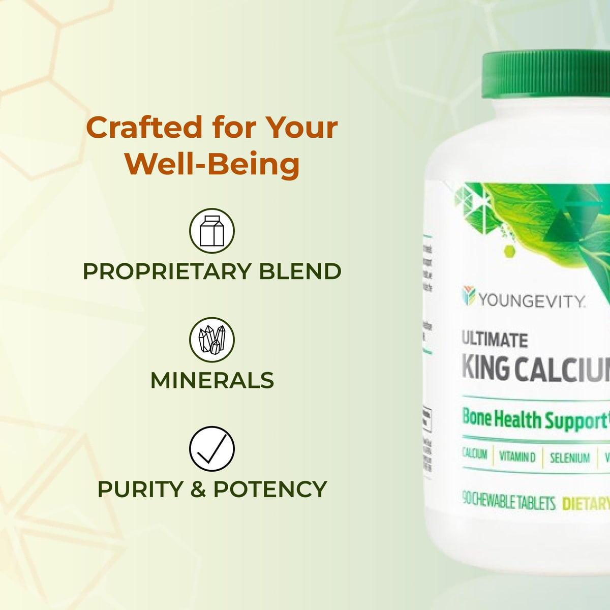 Youngevity Ultimate King Calcium Supplement - 90 Tablets - image 5