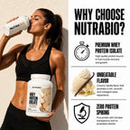 NutraBio Natural Whey Protein Isolate Powder Vanilla - 20 Servings - image 5