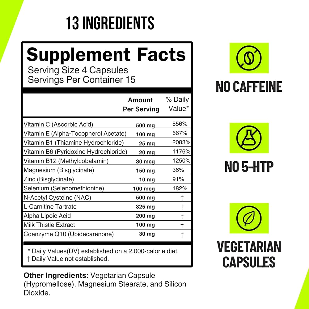 Ravemedy Rave Essentials Vitamins for Recovery - 60 Capsules - image 7