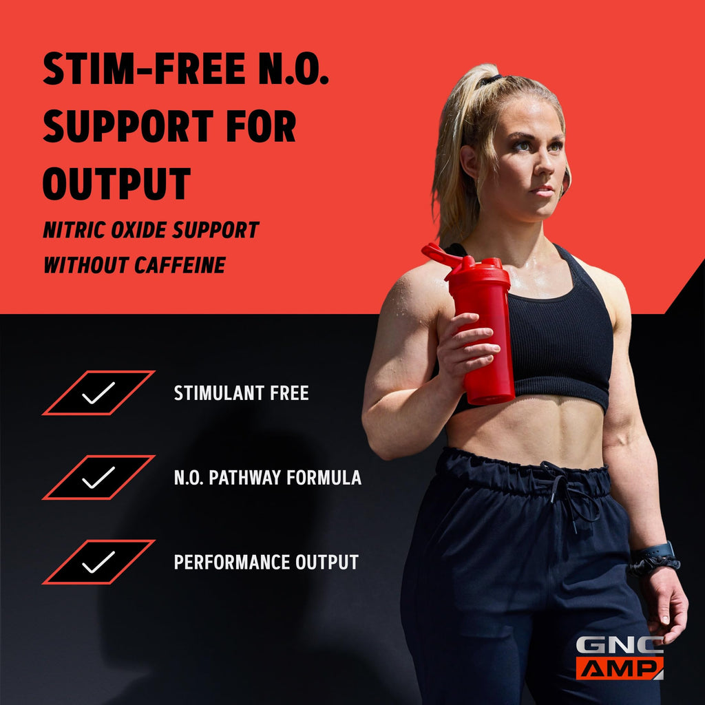 GNC AMP Ultra Nox Endurance & Performance Tablets - 120 Count - image 2