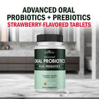 BioSchwartz Oral Probiotics Supplement with Prebiotics - Supports