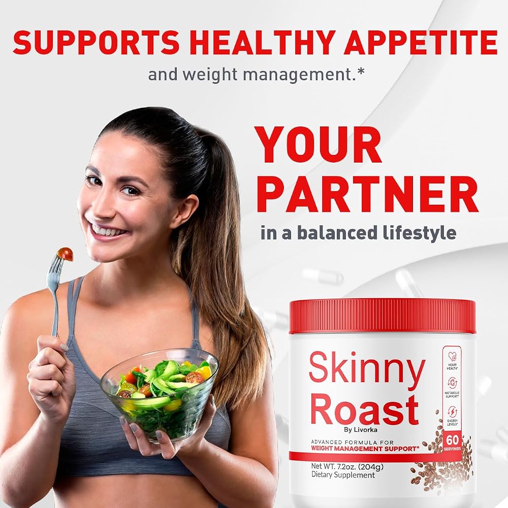 LIVORKA Skinny Roast Coffee Advanced Formula Powder - 60 Servings - image 3