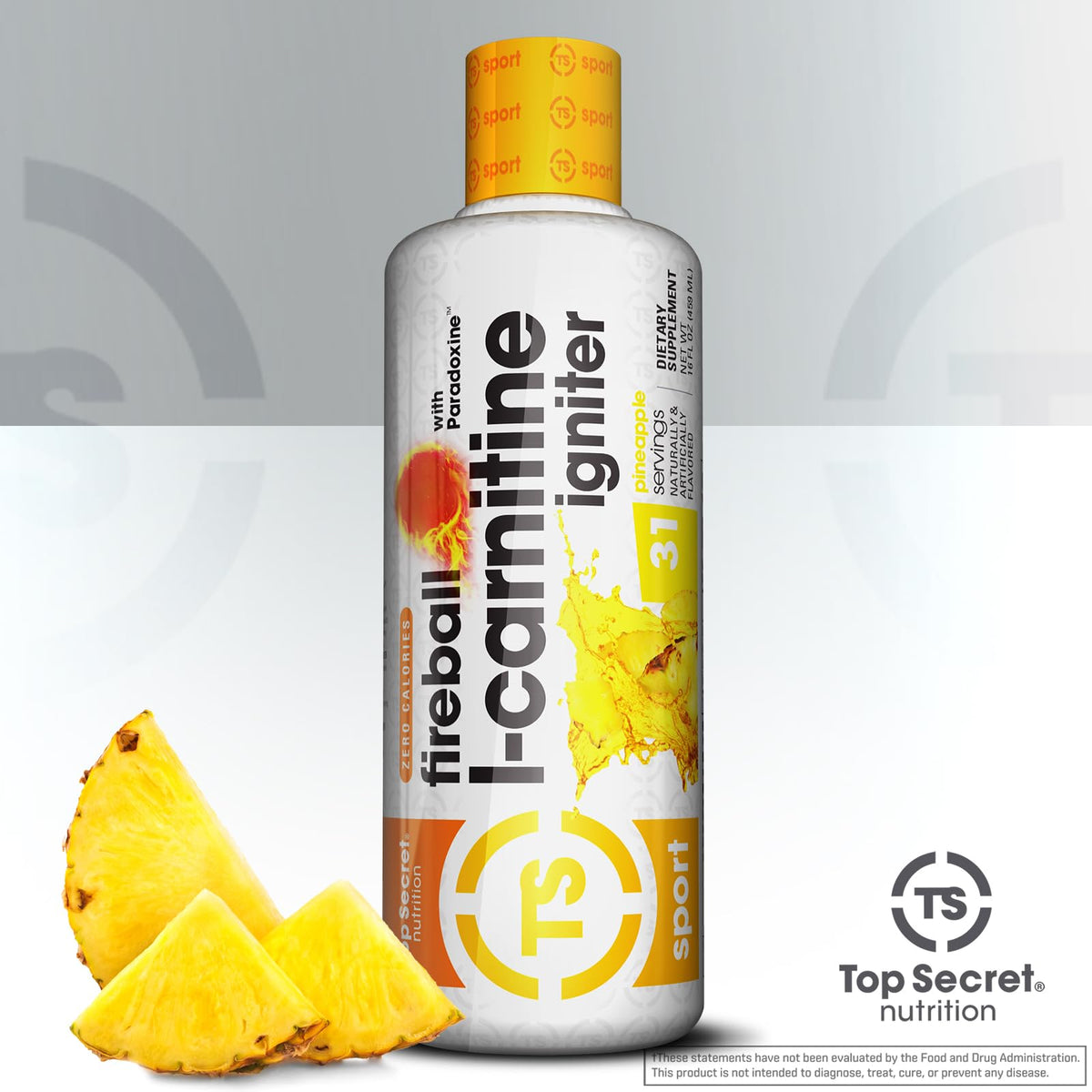 Top Secret Nutrition Fireball L-Carnitine Liquid