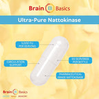 Brain Bean Nattokinase 5000 FU Circulation Support - 120 Capsules - image 7