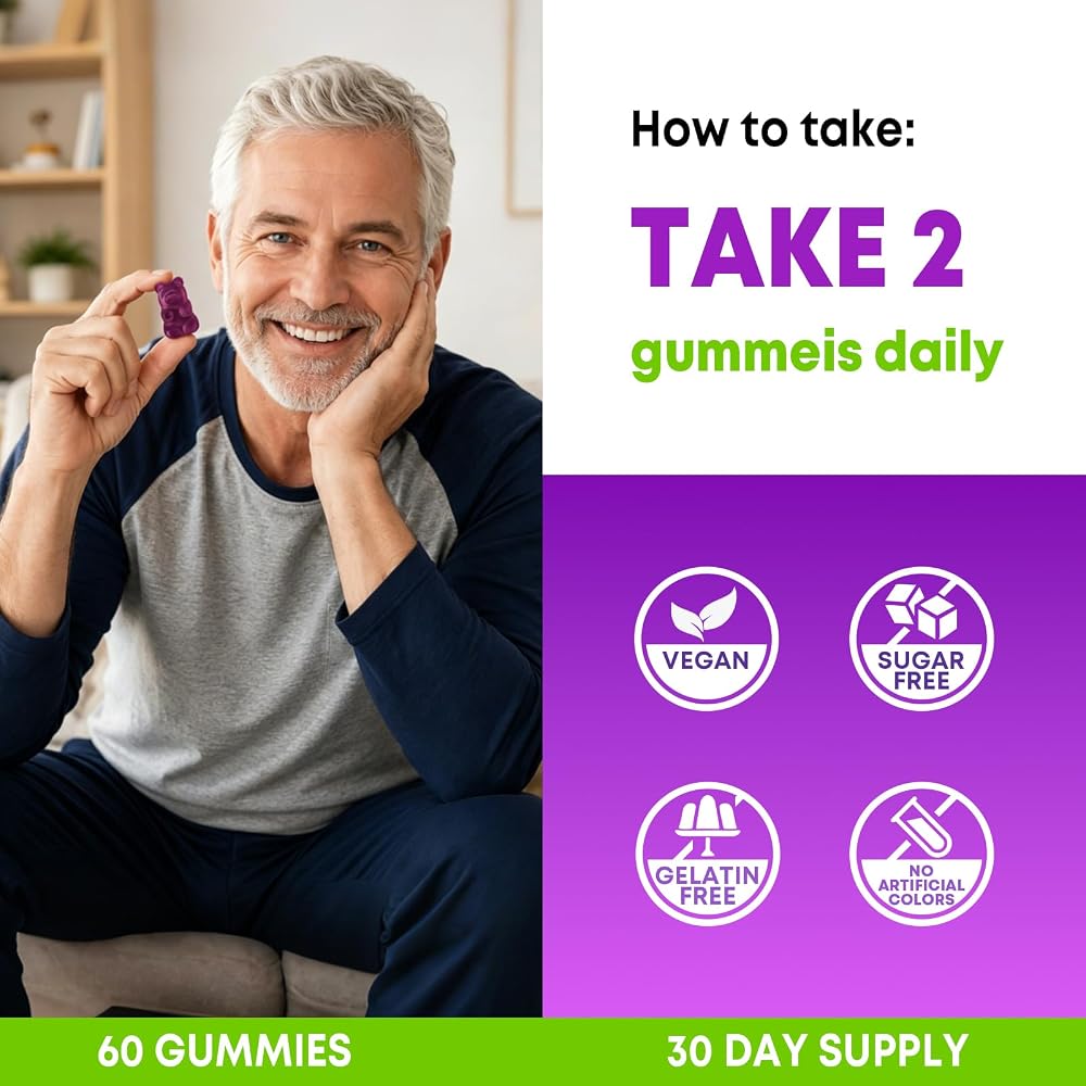 VZOXAINS Calcium Magnesium Zinc Gummies
