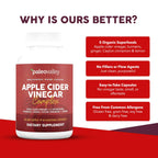 Paleovalley Apple Cider Vinegar Complex Capsules - 84 Count - image 4