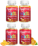 The Feel Great Vitamin Company Feel Great Omega 3 DHA Gummies for Kids