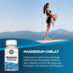 KAL Magnesium Chelated 220 mg - 100 Tablets - image 2