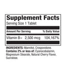 LUAL Spring Valley Vitamin B12 Quick-Dissolve Tablets 2500 mcg - 120 Tablets - image 3