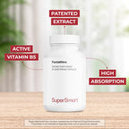 Supersmart Pantesin Pantethine 600 mg Vitamin B5 - 90 Vegetarian Capsules - image 3