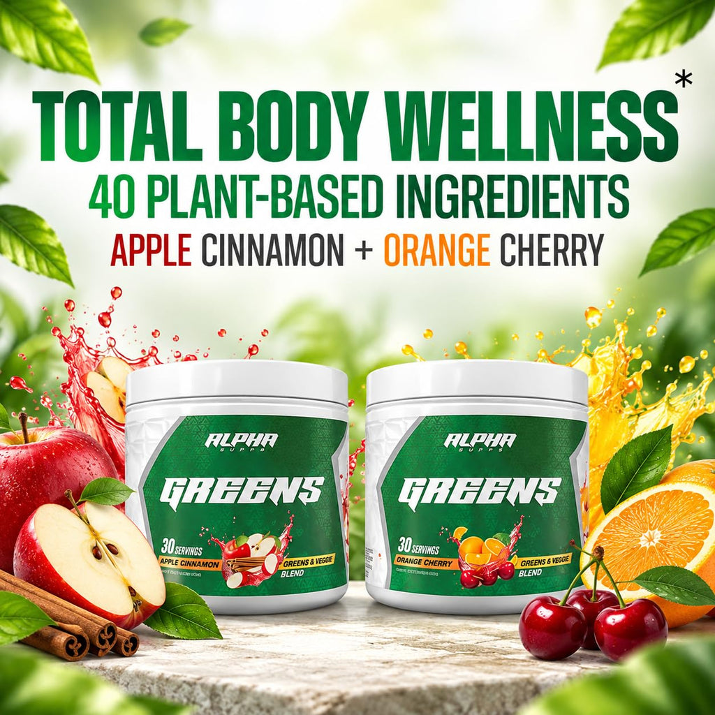 Alpha Supps - Alpha Greens Fruit & Vegetable Powder