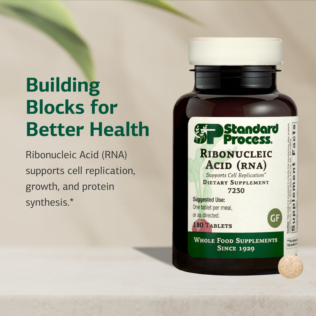 Standard Process Ribonucleic Acid RNA Cell Development - 180 Tablets - image 3