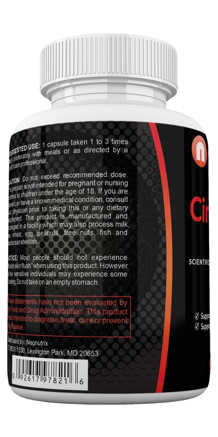 Neonutrix Blood Circulation Supplement L-Arginine & Hawthorn - 90 Capsules - image 6