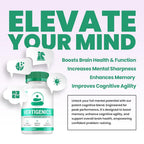 Indelo Vertigenics Brain Supplement Capsules for Memory and Focus - 60 Capsules - image 3