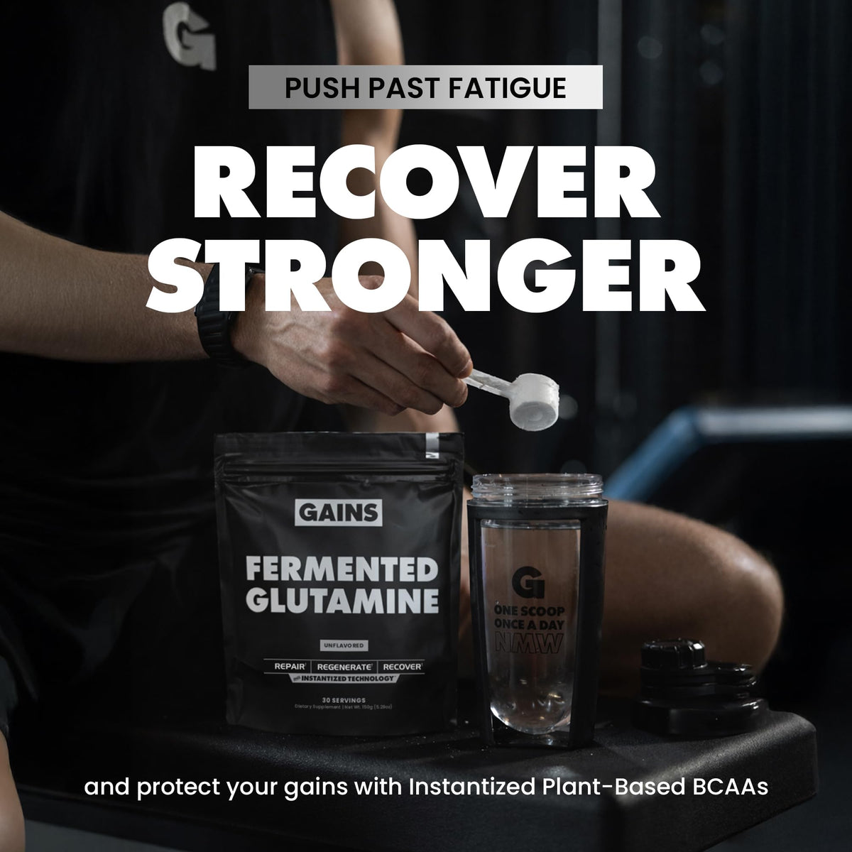 Gains in Bulk BCAA Powder