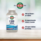 KAL C 1000 Buffered Vitamin C Sustained Release - 250 Tablets - image 3