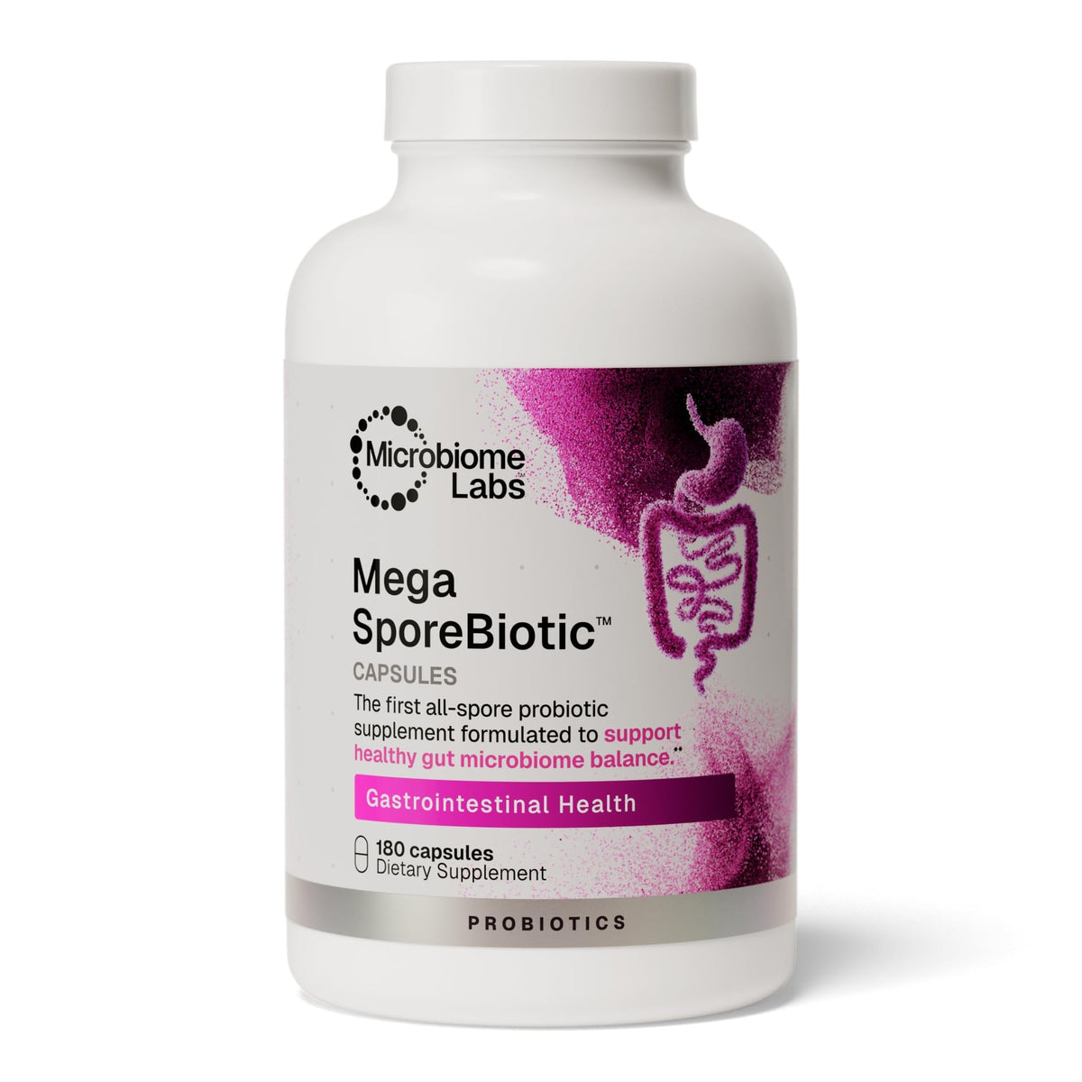 Microbiome Labs MegaSporeBiotic Probiotics for Digestive Health