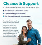 Healths Harmony Respiratory Support Supplement Deep Lung Cleanse