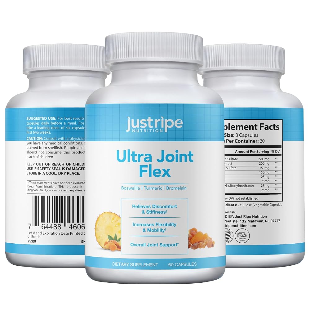 Just Ripe Nutrition Jointpren Joint Support Boswellia Extract - 60 Capsules - image 4