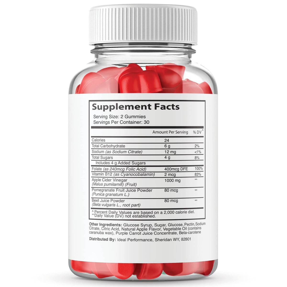 IDEAL PERFORMANCE K3TO Ketos Gummies - 60 Gummies - image 3