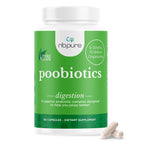 nbpure Poobiotics Vegan Pre & Probiotics - 60 Capsules