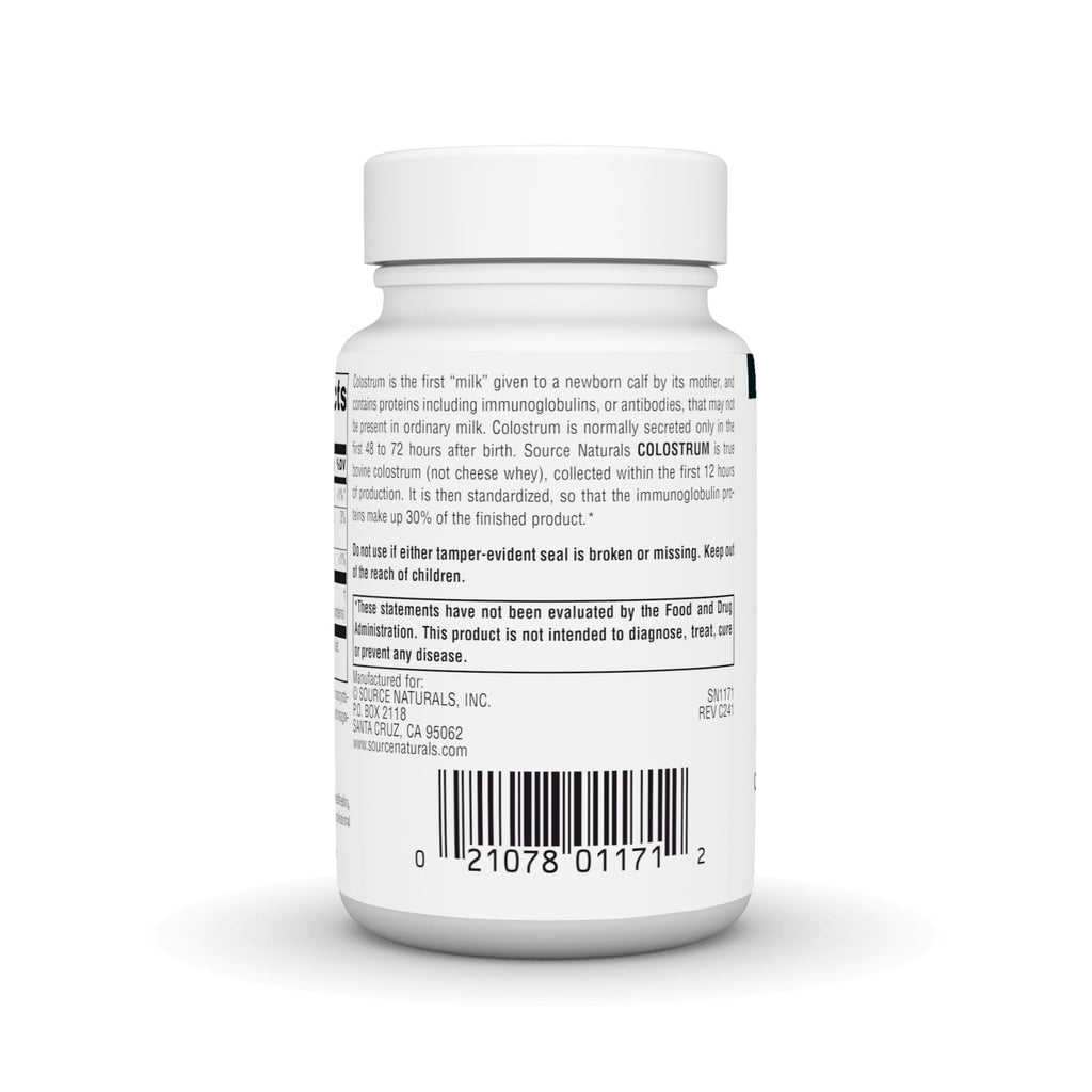 Source Naturals Colostrum 650 mg - 30 Tablets - image 3